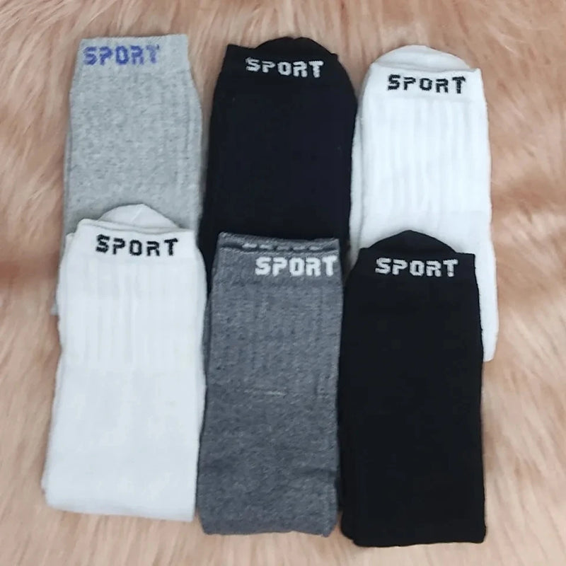 Kit 6 pares de meias esportivas